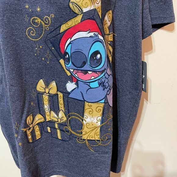 Disney Stitch Christmas Woman’s Top XL NWT - Picture 2 of 10